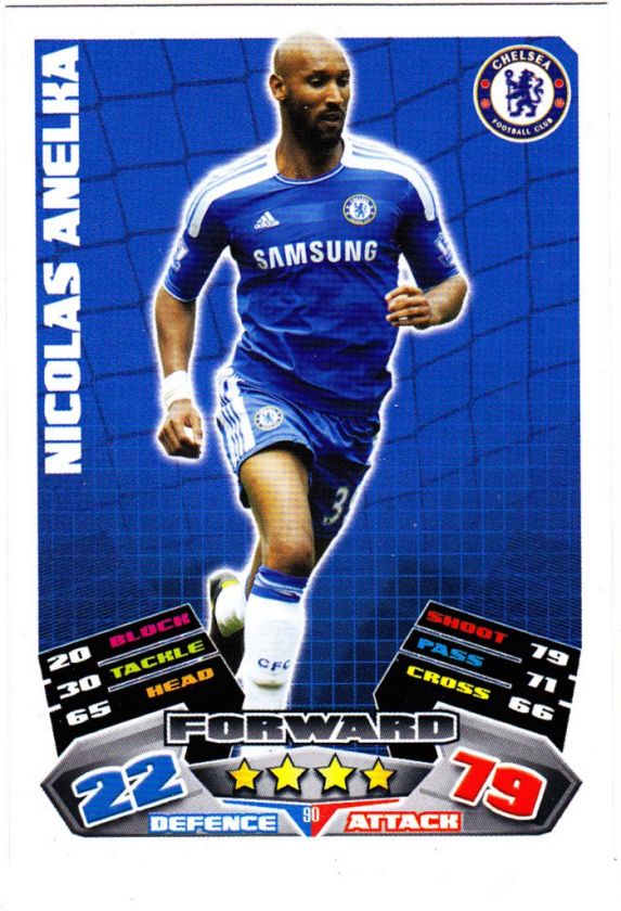 MATCH ATTAX 11 12 PICK YOUR OWN CHELSEA BASE CARD FREE P+P  
