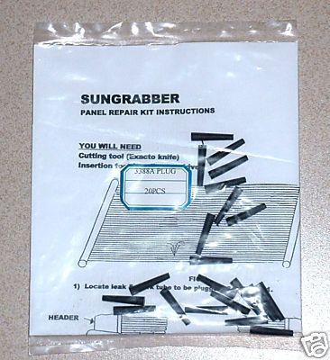 Solar Panel Repair Kit   For Sungrabber Solar Panels  