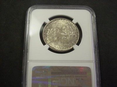 1937 ANTIETAM COMMEMORATIVE HALF DOLLAR NGC MS 66 MS66 MOSTLY WHITE 