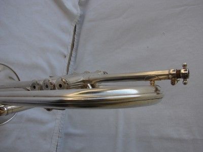 VTG. ANTOINE COURTOIS BREVETE FLUGELHORN  1960S SATIN  