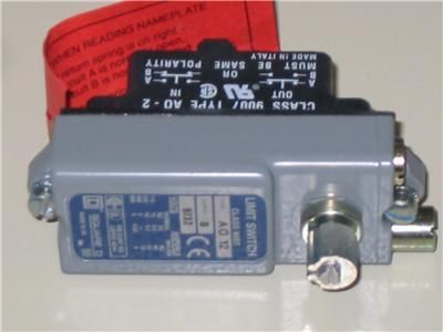 Square D SQ D Open Position Limit Switch 9007 AO12  