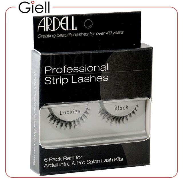 Ardell False Eyelashes 6pk InvisiBands Luckies Black NW  