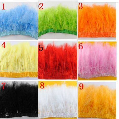   ~50PCS Dyeing faint/Y Turkey feathers,10 15cm Colorful color u pick