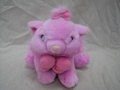 EUC  SWEET TICKLE MARIE CAT ARISTOCATS PINK  