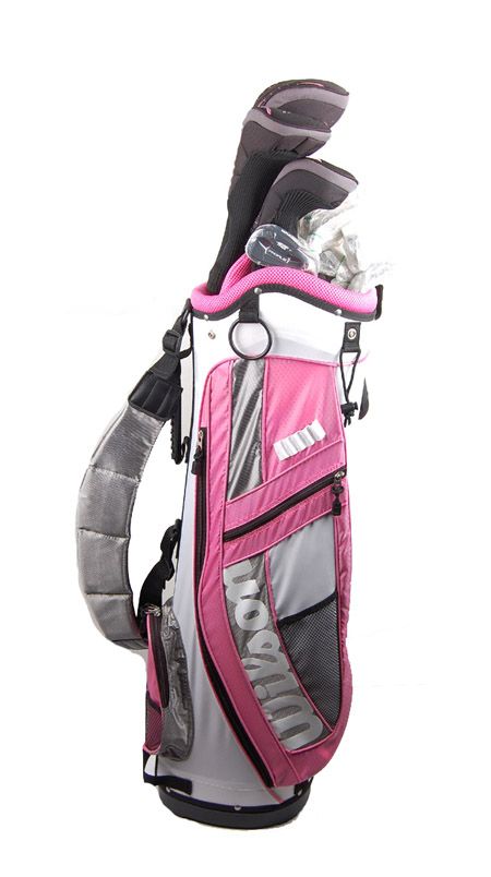 New Wilson Profile Ladies Complete Set RH w/ Cart Bag  