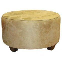 Round Tufted Cocktail Ottoman   by Skyline   536OT  