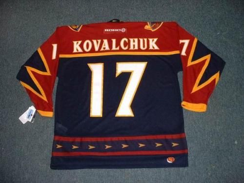 ILYA KOVALCHUK Atlanta Thrashers Home Jersey LARGE  