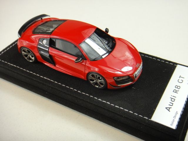 43 LOOKSMART AUDI R8 GT MISANO RED LE 50 PIECE BBR MR  