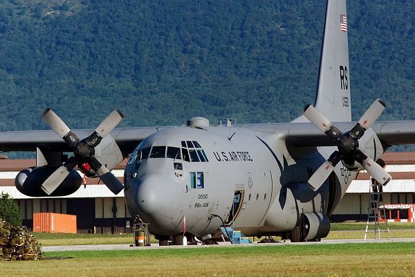 130 Hercules in Bosnia poster  