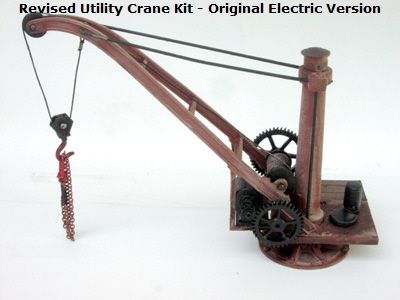 48/O UTILITY CRANE KIT includes steam version + driver  