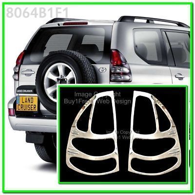 Toyota Land Cruiser Prado FJ120 Chrome Tail light Trim  