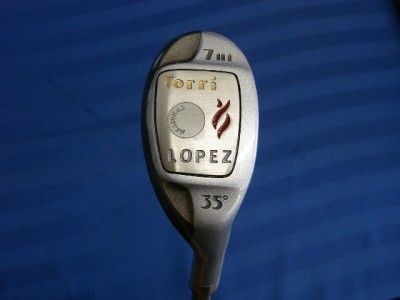 NEW NANCY LOPEZ TORRI 7 HYBRID IRON 35 DEGREE RH  