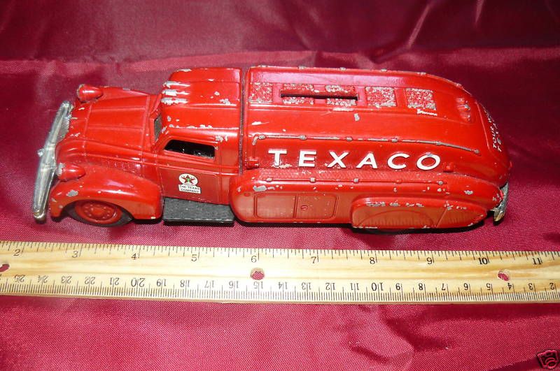 Vintage Heavy 1993 Metal Texaco Bank Truck Edition # 10  