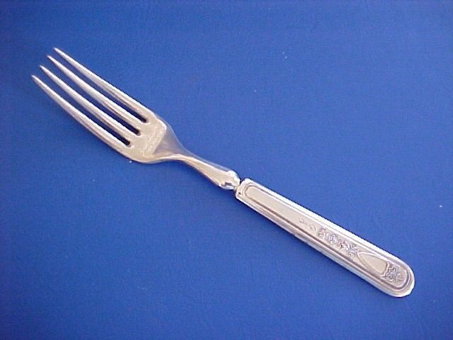   Pilgrim Indented FORK OVB Hibbard Spencer Bartlett & Co 12 Dwt  