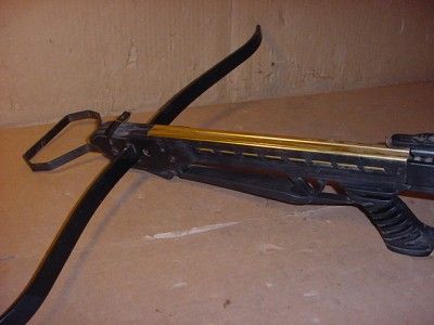 BARNETT RANGER VELOCI SPEED R GLASS CROSSBOW. THIS IS IN GOOD 