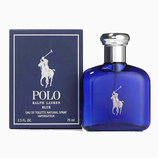 POLO BLUE by Ralph Lauren 2.5 oz EDT Mens Cologne NIB  