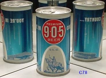   00 can is from 1970 packed for 905 liquor stores in st louis missouri