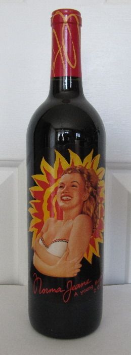   2006 NORMA JEANE MERLOT 9TH VINTAGE WINE SEALED BOTTLE MARILYN MERLOT