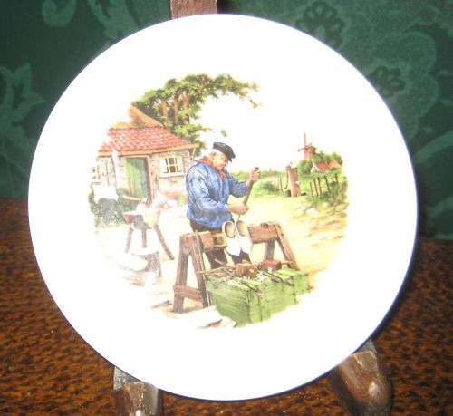 Royal Schwabap Miniature Plate 1984 Holland Ter Steege  