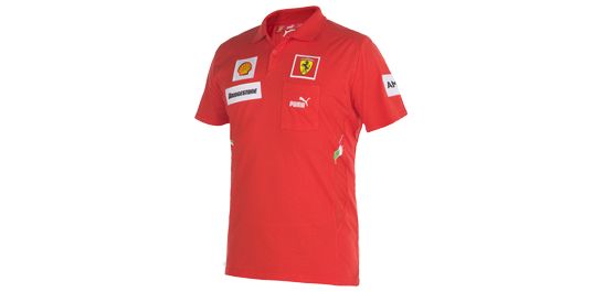 NEW 100% AUTHENTIC PUMA FERRARI KIDS TEAM POLO SHIRT