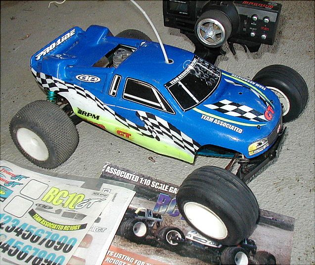 Team Associated AE RC 10GT 110 Gas/Nitro Truck/Car~Radio/Manual 