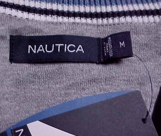 Mens Nautica Cardigan Sweater   Medium Navy $69.50  