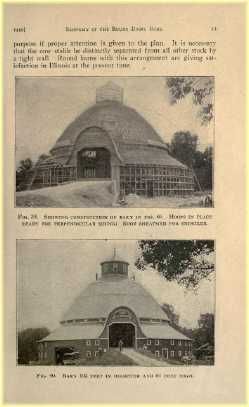 1910 Economy of a Round Barn Plans   Vintage Book on CD  