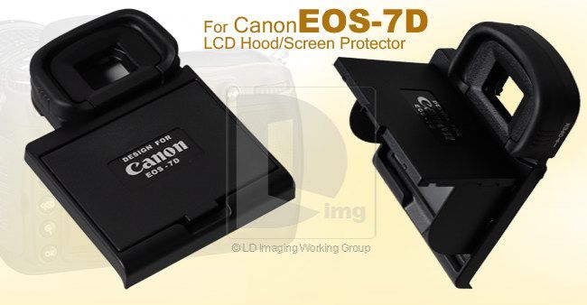 LCD Screen Hood Pop up Shade Cover O3Q for Canon EOS 7D  