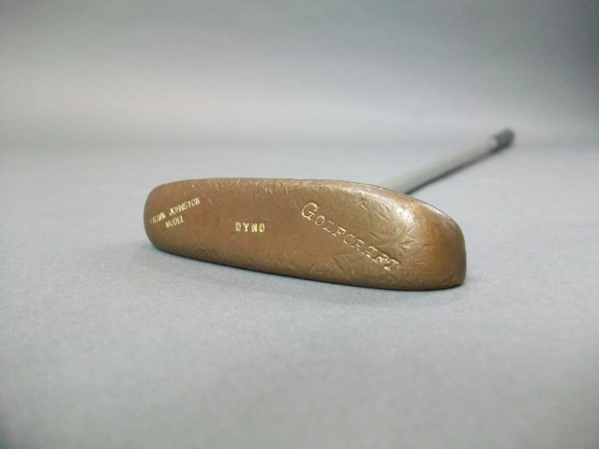 Vintage Golfcraft Frank Johnston Model Dyno Putter  