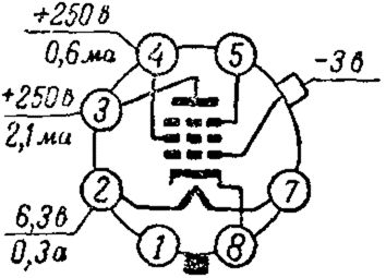 HIGH FREQUENCY PENTODE 6J7 =C= SVETLANA NOS TUBE 10ps.  