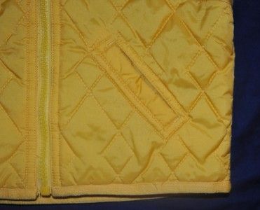   puffier puffy yellow snow vest 6 12 18 month 6M 12M 18M boys or girls