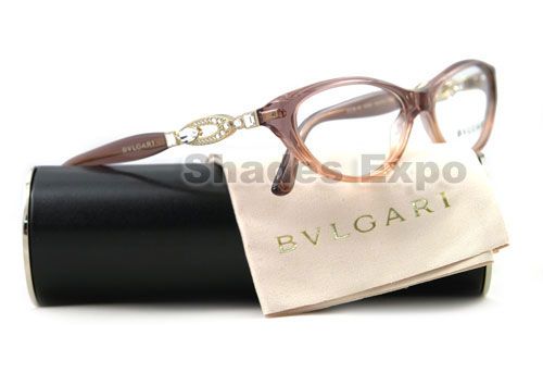 NEW BVLGARI EYEGLASSES 4036 B BV 4036B BROWN RX 5055  