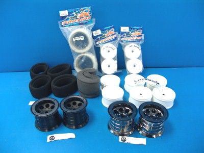 Monster Truck Rims Tire Inserts LOT Axial AKA Velocity Pro Line R/C 1 