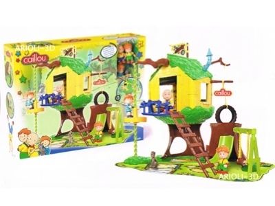 Caillou NEW 2011 TREEHOUSE FIGURE tree house  