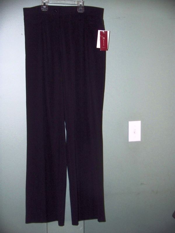 JM Collection black pants size 8 NWT $46  