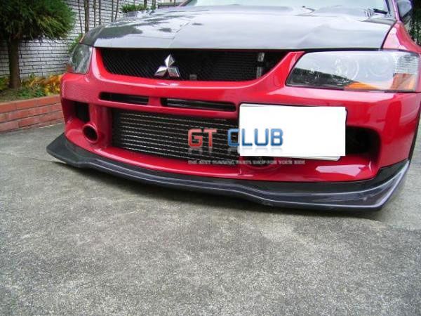 MITSUBISHI EVO 9 EVO IX VARIS STYLE CARBON FRONT LIP  