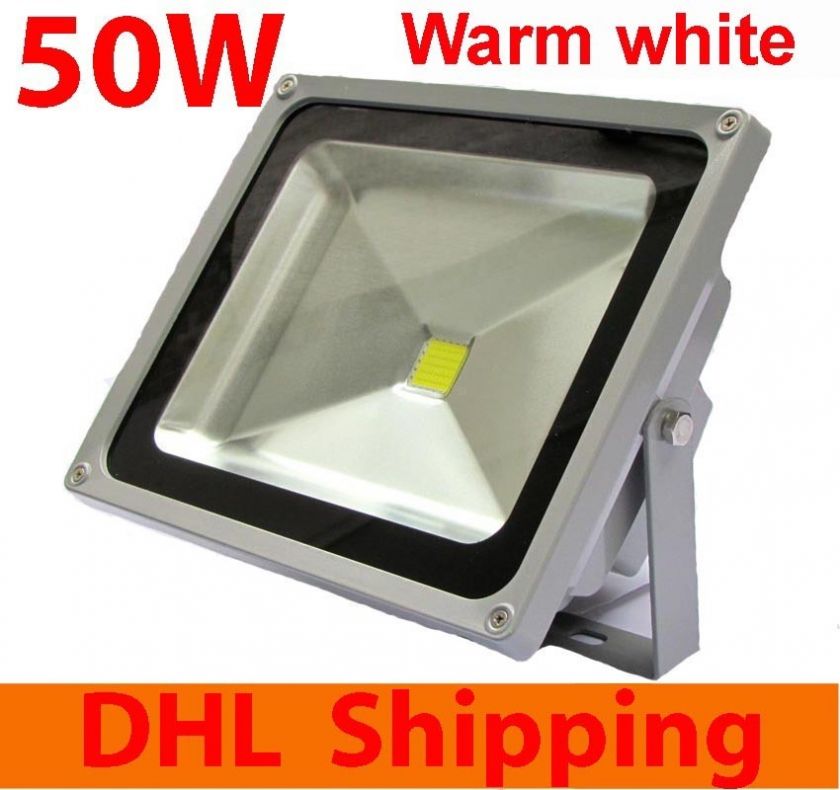 50W LED FloodLight Spotlight Warm White 85 240V DHL  