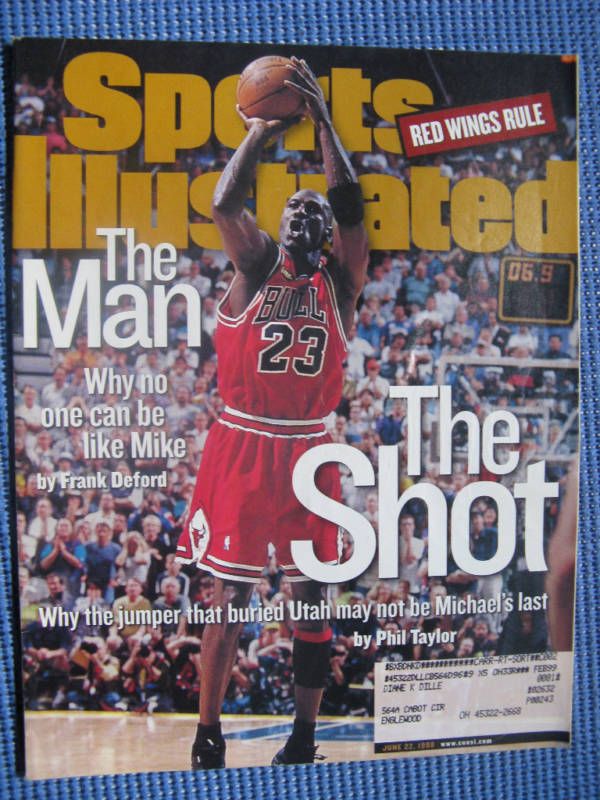 Sports Illustrated Michael Jordan The Man The SHOT 1998  