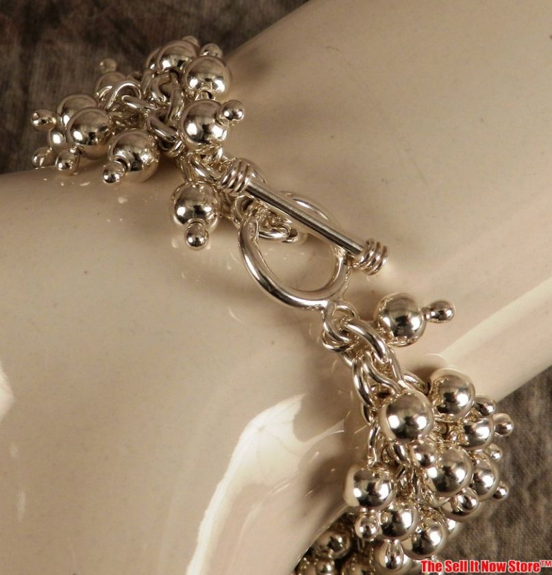   Silver .925 CHA CHA Bracelet RARE B0919 Fashion Jewelry  