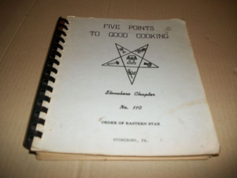 1981 STONEBORO PA CHAPTER #110 ORDER OF EASTER STAR  