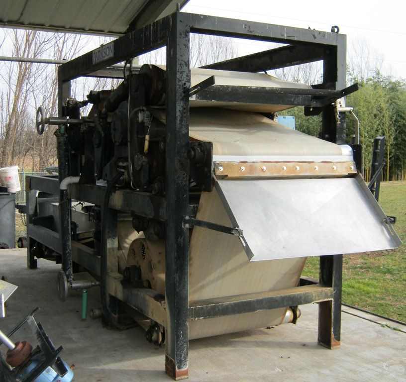 PARKSON SLUDGE DEWATERING USED MAGNUM PRESS BELT PRESS MODEL 3000 1.0 