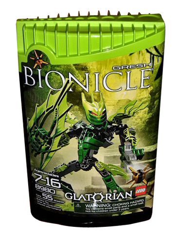 Lego Bionicle Glatorian Gresh 8980  