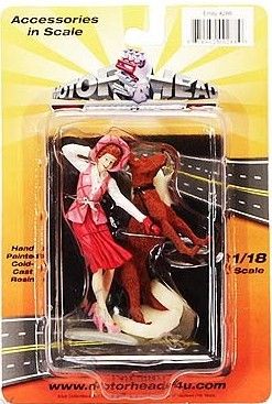 Motorhead Figurine   single figure Emily and her dog 118 # 288  