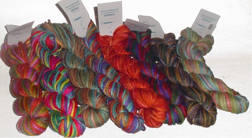 sk Prism Bon Bon Ribbon Yarn   choose from 10 colorways  