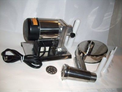 Commercial Stainless Steel Electric MEAT GRINDER PROCESSOR STUFFER 