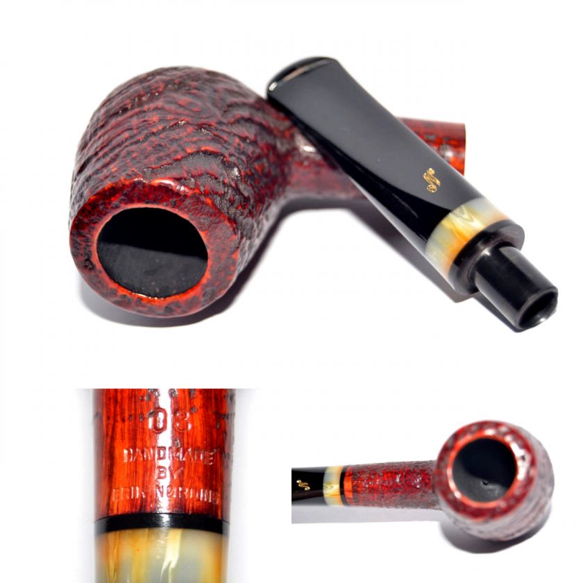 HANDMADE by ERIK NORDING BRANDY pipe pfeife *UNSMOKED*  