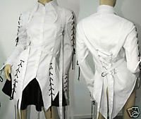 CSW,lady Corset gothic shirt, punk,lolita  