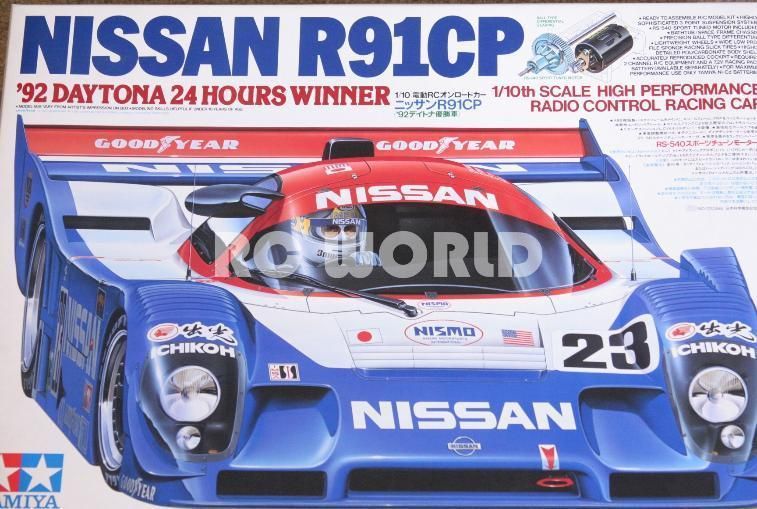 TAMIYA 1/10 NISSAN R91CP DAYTONA RACE CAR #58109  