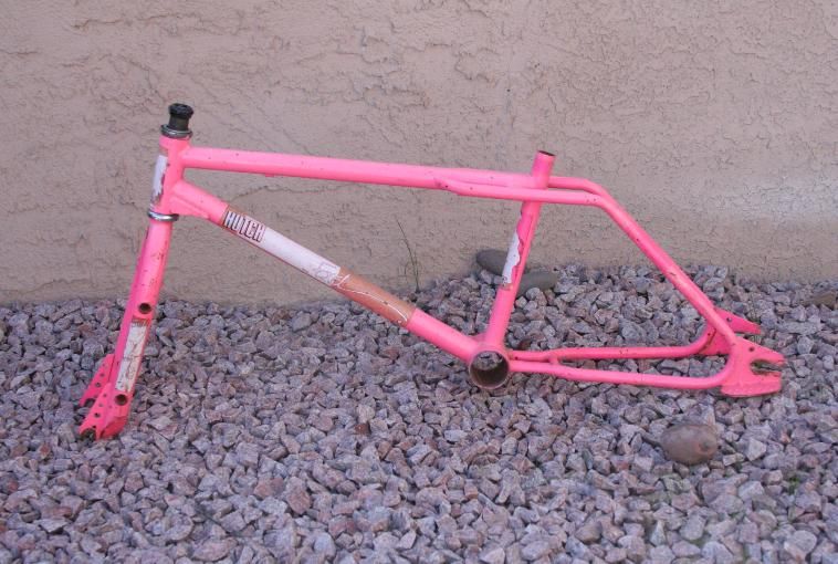 HUTCH BIKE OLD SCHOOL FREESTYLE BIKE 1987 HUTCH EXCEL FRAME & FORK 