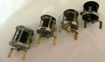 Vintage Lot of 4 Casting Reels Shakespeare Ocean City  